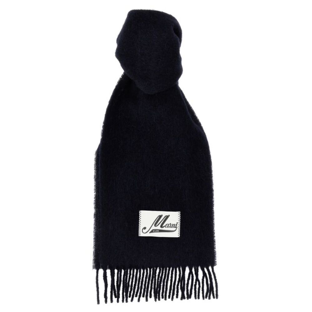 Marni Blue Wool Men's Scarf